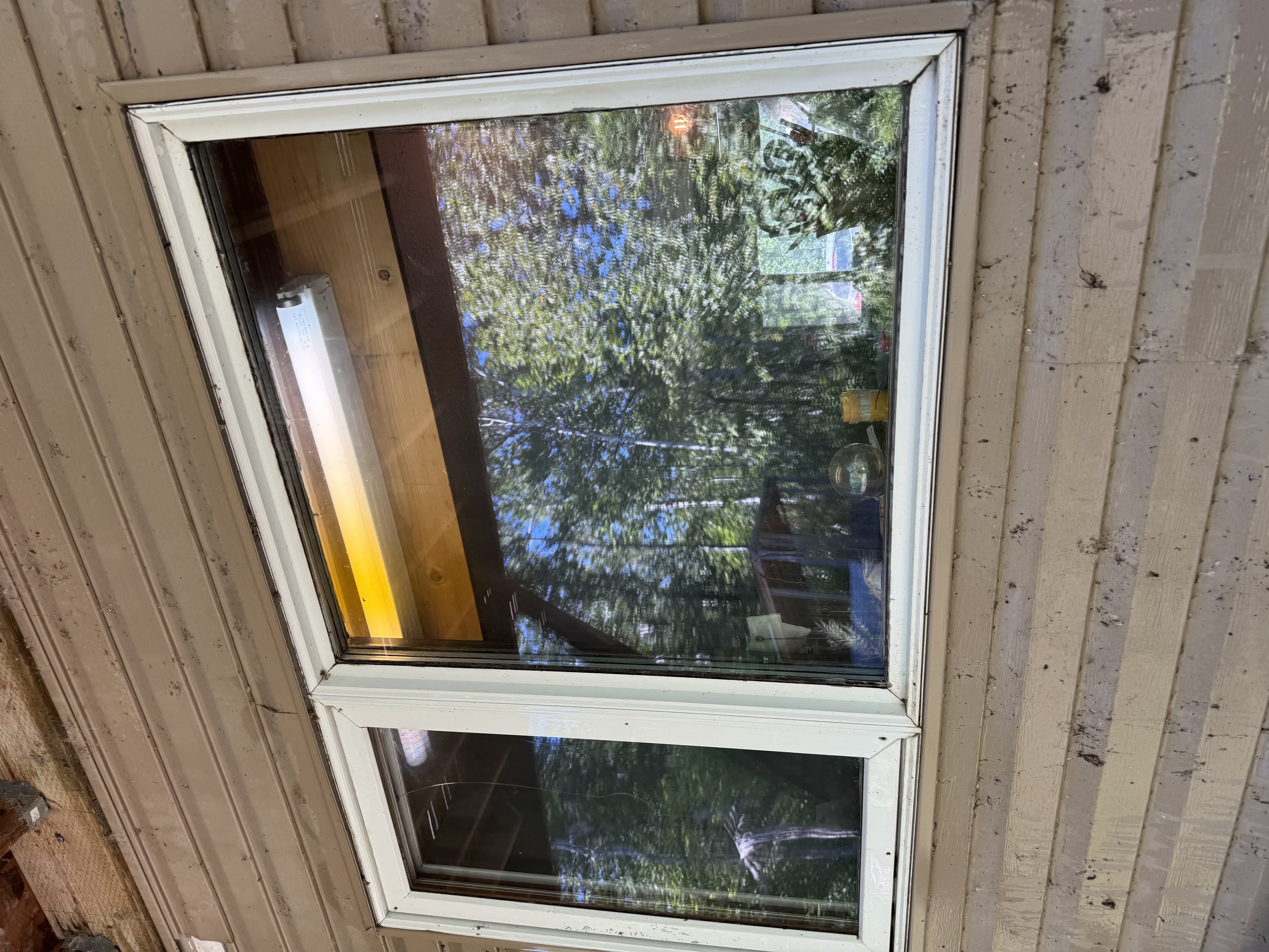 Lanai enclosure after exterior detailing